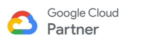 Google Cloud Partner no outline horizontal