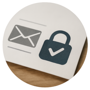 Suojattuna - Turvaposti 1 suojattuna kirje