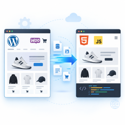 Kotisivukoneet 8 WordPress som statisk webbplats